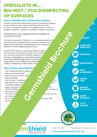 Germshield Brochure